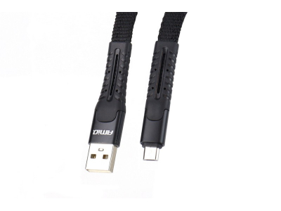 Kabel sprężynujący USB+microUSB 120cm FullLINK UC-12