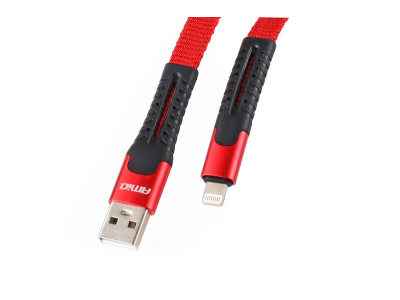 Kabel sprężynujący USB+Apple lightning 120cm FullLINK UC-13