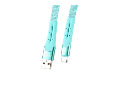 Kabel sprężynujący USB+USB-C 120cm FullLINK UC-14