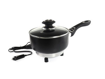Rondel elektryczny z pokrywką do samochodu 18cm x 8cm 150W 12V