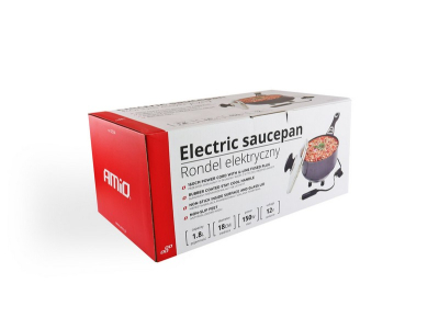 Rondel elektryczny z pokrywką do samochodu 18cm x 8cm 150W 12V