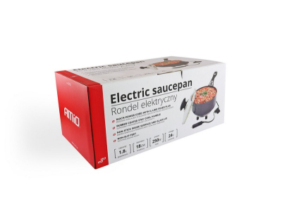 Rondel elektryczny z pokrywką do samochodu 18cm x 8cm 250W 24V