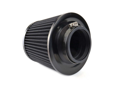 Filtr powietrza stożkowy Czarny + 3 adaptery
