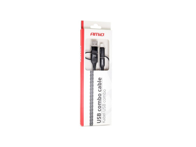 Multikabel do telefonu USB C-USB C iOs USB A FullLINK 100cm UC-15