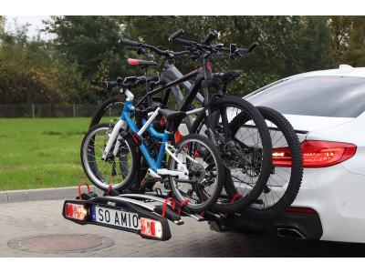 Bagażnik rowerowy na hak - 4 rowery TBC-01/4