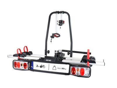 Bagażnik rowerowy na hak - E-Bike - 2 rowery TBC-02/2