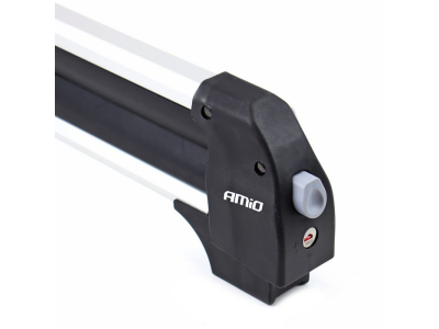 Bagażnik dachowy na narty snowboard AMiO krótki 570mm SSR-01S
