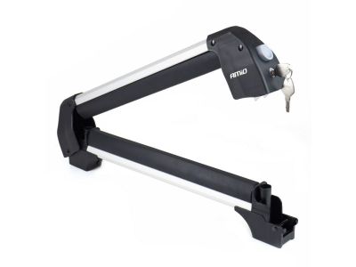 Bagażnik dachowy na narty snowboard AMiO krótki 570mm SSR-01S