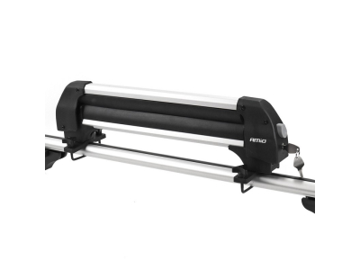 Bagażnik dachowy na narty snowboard AMiO krótki 570mm SSR-01S