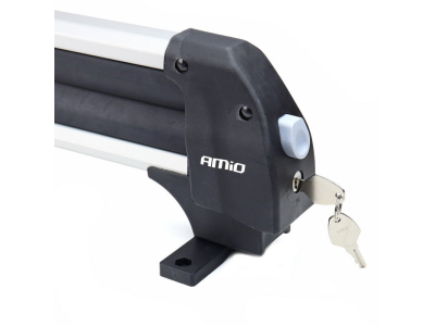 Bagażnik dachowy na narty snowboard AMiO długi 760mm SSR-01L