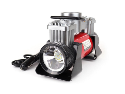 Kompresor samochodowy ACOMP-18 metalowy 2 cylindry 12V HQ