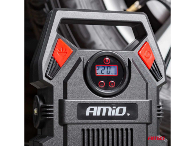 Kompresor samochodowy cyfrowy z LED 12V ACOMP-17