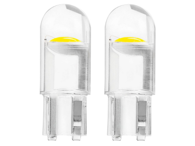 Żarówki LED STANDARD T10 W5W COB HPC 12V Clear white