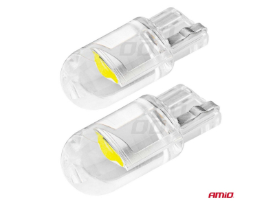 Żarówki LED STANDARD T10 W5W COB HPC 12V Clear white