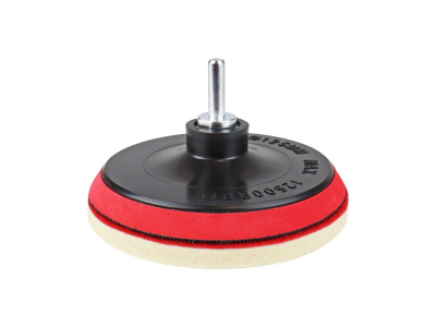Zestaw filców polerskich 2 sztuki + dysk ⌀125mm + adapter M14