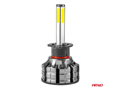 Żarówki samochodowe LED COB 4Side AMiO H1