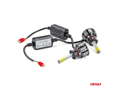 Żarówki samochodowe LED COB 4Side AMiO H1