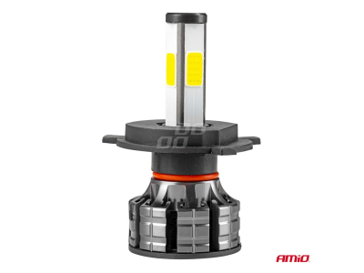 Żarówki samochodowe LED COB 4Side AMiO H4