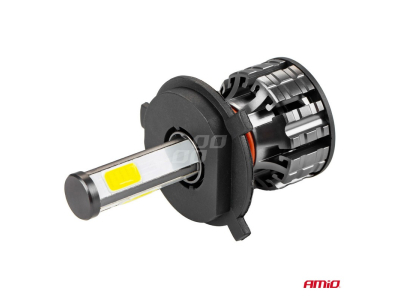 Żarówki samochodowe LED COB 4Side AMiO H4