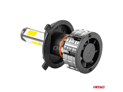 Żarówki samochodowe LED COB 4Side AMiO H4