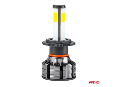Żarówki samochodowe LED COB 4Side AMiO H7