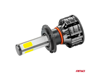 Żarówki samochodowe LED COB 4Side AMiO H7