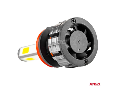 Żarówki samochodowe LED COB 4Side AMiO H8/H9/H11