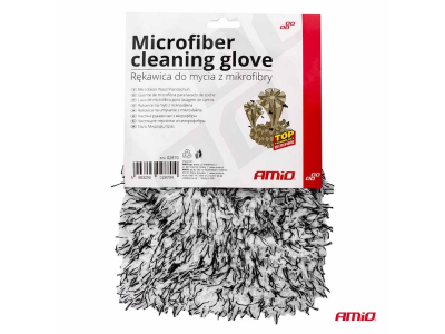 Rękawica do mycia z mikrofibry 25x18cm 600g/sqm