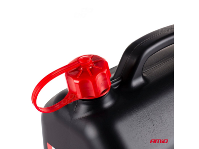 Kanister plastikowy, czarny 10L