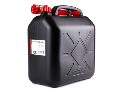 Kanister plastikowy, czarny 20L