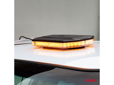 Belka ostrzegawcza LED WLB78 na magnes 293x171mm R65 R10 48LED 12/24V IP56