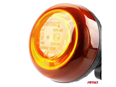 Lampa ostrzegawcza W21p na trzpień R65 R10 18LED 12/24V IP56