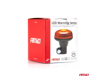 Lampa ostrzegawcza W21p na trzpień R65 R10 18LED 12/24V IP56