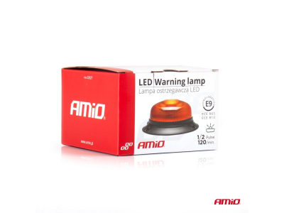 Lampa ostrzegawcza W213bl 3 śruby R65 R10 18LED 12/24V IP56