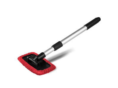 Myjka do szyb z mikrofibrą, teleskopowa aluminiowa 38-52cm
