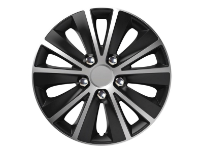 Kołpak Rapide NC 16" SILVER&BLACK (czarno-srebrny) ze śrubami chrom