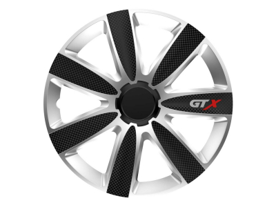 Kołpak GTX Carbon black&silver 15"