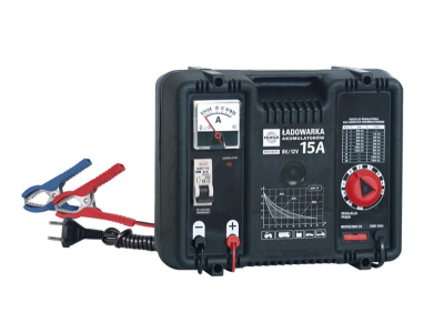Kukla prostownik BK 5 12V/15A z bezpiecznikiem zwarciowym