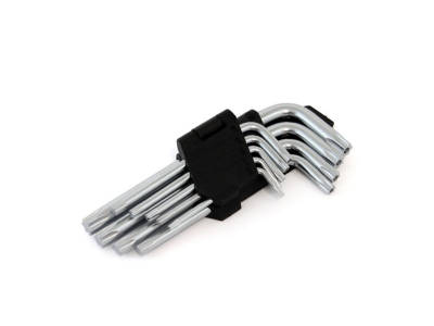 Klucze TORX krótkie 125mm 9 szt. TKS