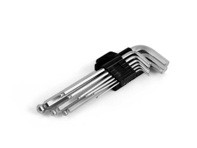 Klucze IMBUS krótkie 125mm 9 szt.