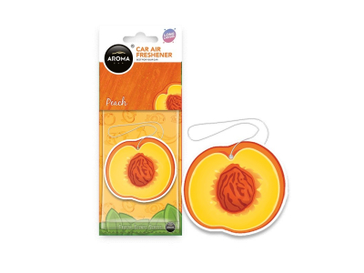 Odświeżacz powietrza AROMA CAR HANGING FRUITS Peach