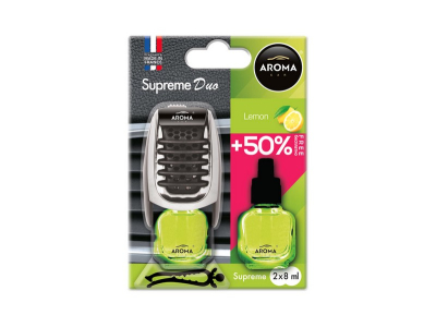 Odświeżacz powietrza AROMA SUPREME DUO LEMON
