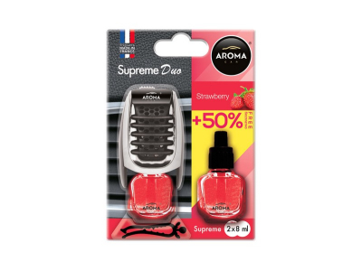 Odświeżacz powietrza AROMA SUPREME DUO STRAWBERRY