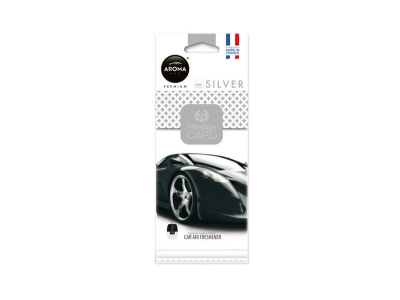 Odświeżacz powietrza AROMA PRESTIGE CARD SILVER