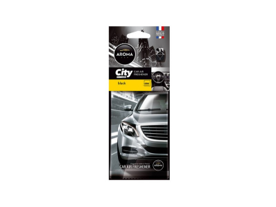 Odświeżacz powietrza AROMA CAR CITY CARD BLACK