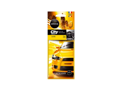 Odświeżacz powietrza AROMA CAR CITY CARD VANILIA