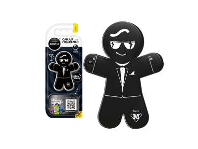 Odświeżacz powietrza AROMA CAR MANNY - Black