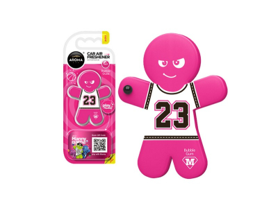 Odświeżacz powietrza AROMA CAR MANNY - Bubble Gum