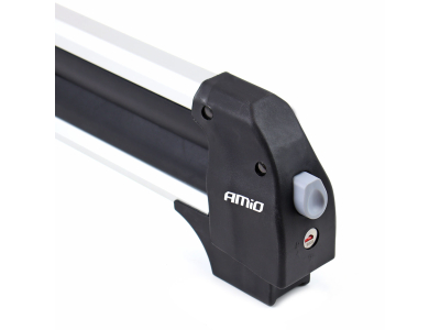 Bagażnik na narty snowboard AMIO krótki 570mm