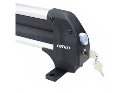 Bagażnik na narty snowboard AMIO krótki 570mm